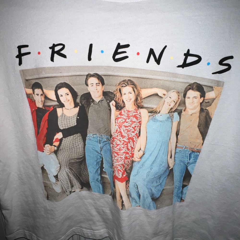 Friends The TV Series Cropped T-Shirt - Picture 3 of 4